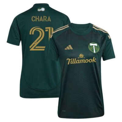 Diego Chara Portland Timbers Women's 2025 Forever Green & Gold Replica Player Jersey - Green