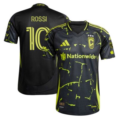 Diego Rossi Columbus Crew 2025 The Goosebumps Kit Player Jersey - Black