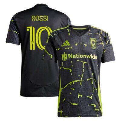 Diego Rossi Columbus Crew 2025 The Goosebumps Kit Replica Player Jersey - Black