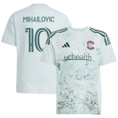 Djordje Mihailovic Colorado Rapids Youth 2025 Headwaters Replica Player Jersey - Green