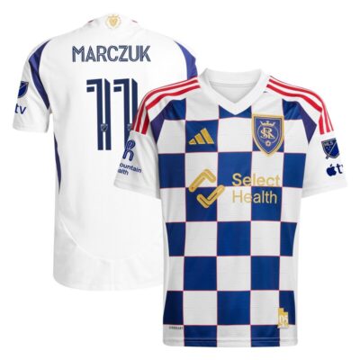 Dominik Marczuk Real Salt Lake 2025 Grid City Player Jersey - White