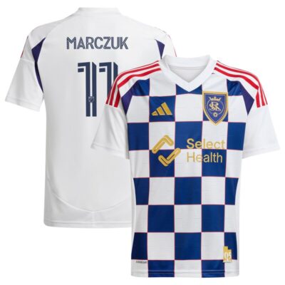 Dominik Marczuk Real Salt Lake 2025 Grid City Replica Player Jersey - White