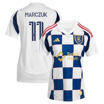 Dominik Marczuk Real Salt Lake Women's 2025 Grid City Replica Player Jersey - White