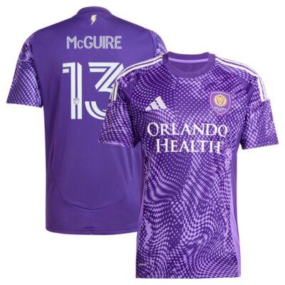 Duncan McGuire Orlando City SC 2025 Perfect Storm Replica Player Jersey - Purple