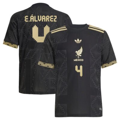 Edson Alvarez Mexico National Team Youth 2025 Third Player Jersey - Black