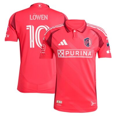Eduard Lowen St. Louis City SC 2025 Forever CITY Red Player Jersey - Red