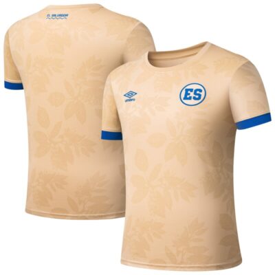 El Salvador National Team Umbro 2025 Pre-Match Jersey - Tan