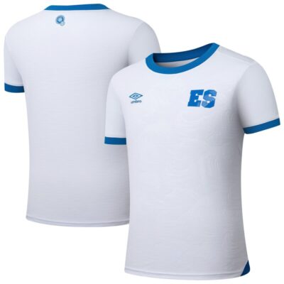 El Salvador National Team Umbro Youth 2025 Away Replica Jersey - White