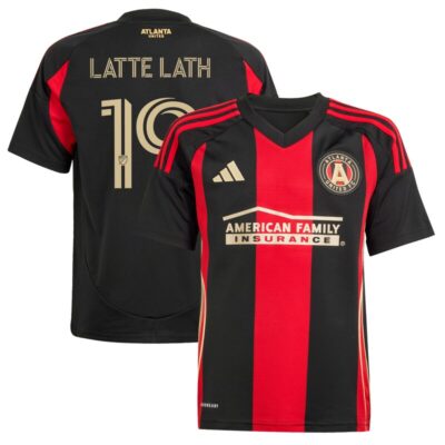 Emmanuel Latte Lath Atlanta United FC Youth 2025 The Connector Replica Player Jersey - Black