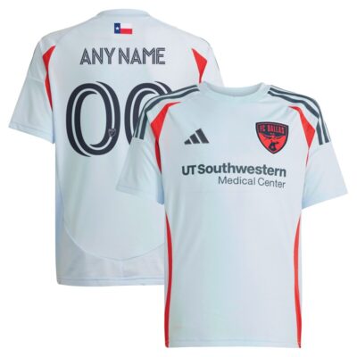 FC Dallas Youth 2025 The Inferno Kit Replica Custom Jersey - Light Blue