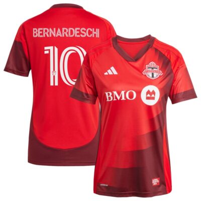 Federico Bernardeschi Toronto FC Women's 2025 Club Kit Replica Player Jersey - Red