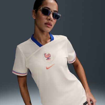 France Women's National Team Women's 2025/26 Away Replica Jersey - Cream