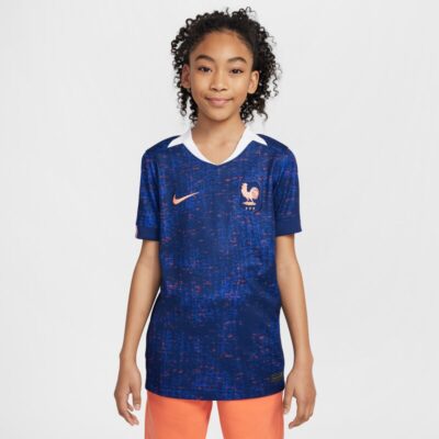 France Women's National Team Youth 2025/26 Home Replica Jersey - Blue
