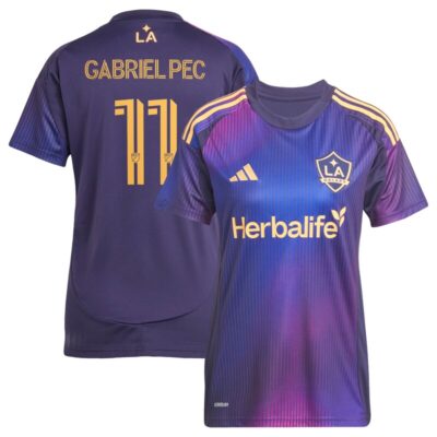 Gabriel Pec LA Galaxy Women's 2025 RIZON Replica Player Jersey - Navy