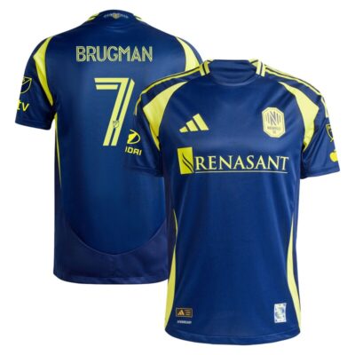 Gaston Brugman Nashville SC 2025 The Heart Of Nashville Kit Player Jersey - Navy
