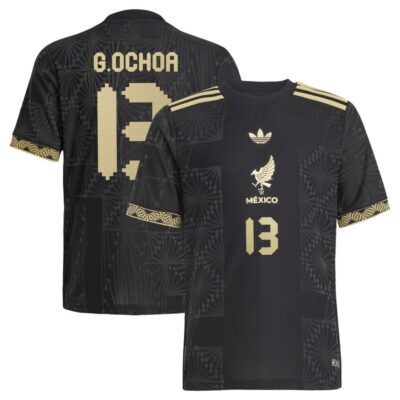 Guillermo Ochoa Mexico National Team Youth 2025 Third Player Jersey - Black