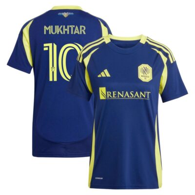 Hany Mukhtar Nashville SC Women's 2025 The Heart of Nashville Kit Replica Player Jersey - Navy