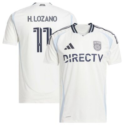 Hirving Lozano 2025 Woven Into One Replica Player Jersey - White