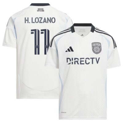 Hirving Lozano Youth 2025 Woven Into One Replica Player Jersey - White