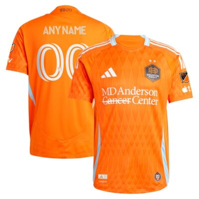 Houston Dynamo FC 2025 Season 20 Custom Jersey - Orange