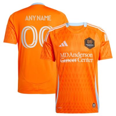 Houston Dynamo FC 2025 Season 20 Replica Custom Jersey - Orange