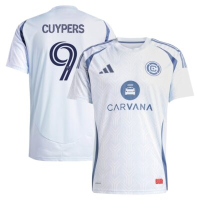Hugo Cuypers Chicago Fire 2025 The Municipal Kit Replica Player Jersey - Light Blue
