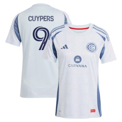 Hugo Cuypers Chicago Fire Women's 2025 The Municipal Kit Replica Player Jersey - Light Blue