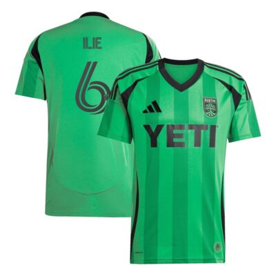 Ilie Sanchez Austin FC 2025 The Heartbeat Kit Replica Player Jersey - Green