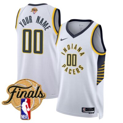 Indiana Pacers 2025 Finals Swingman Custom Jersey Stitched Association