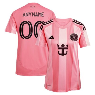 Inter Miami CF Women's 2025 Euforia Replica Custom Jersey - Light Pink