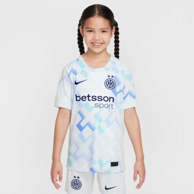 Inter Milan Youth 2025/26 Away Replica Jersey - Aqua