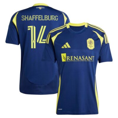 Jacob Shaffelburg Nashville SC 2025 The Heart of Nashville Kit Replica Player Jersey - Navy
