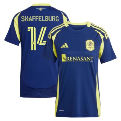 Jacob Shaffelburg Nashville SC Women's 2025 The Heart of Nashville Kit Replica Player Jersey - Navy