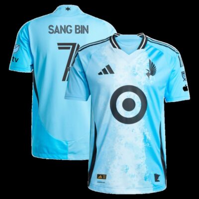 Jeong Sang-bin Minnesota United FC 2025 CONVERGENCE Player Jersey - Blue
