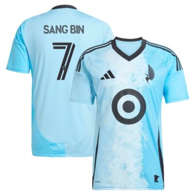 Jeong Sang-bin Minnesota United FC 2025 CONVERGENCE Replica Player Jersey - Blue