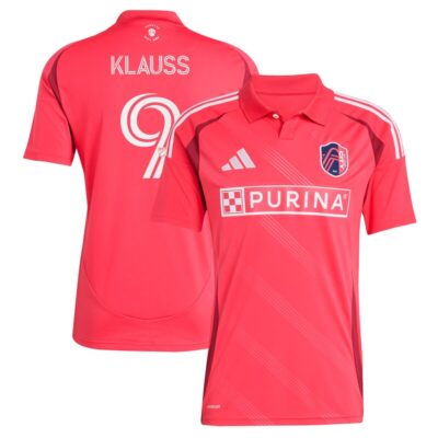 Joao Klauss St. Louis City SC 2025 Forever CITY Red Replica Player Jersey - Red