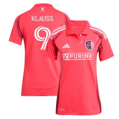 Joao Klauss St. Louis City SC Women's 2025 Forever CITY Red Replica Player Jersey - Red