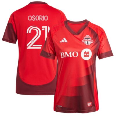 Jonathan Osorio Toronto FC Women's 2025 Club Kit Replica Player Jersey - Red