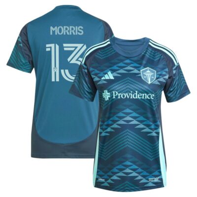 Jordan Morris Seattle Sounders FC Women's 2025 The Salish Sea Kit Replica Player Jersey - Blue
