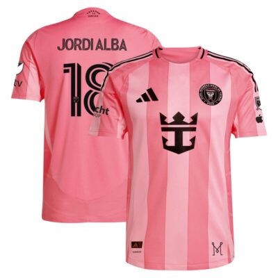 Jordi Alba Inter Miami CF 2025 Euforia Player Jersey - Light Pink