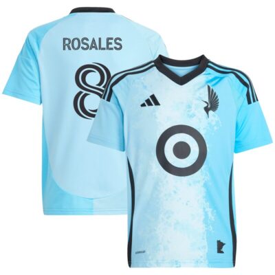 Joseph Rosales Minnesota United FC Youth 2025 CONVERGENCE Replica Player Jersey - Blue