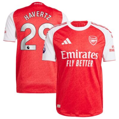 Kai Havertz Arsenal 2025/26 Home Player Jersey - Red
