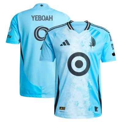 Kelvin Yeboah Minnesota United FC 2025 CONVERGENCE Player Jersey - Blue