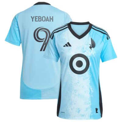 Kelvin Yeboah Minnesota United FC Women's 2025 CONVERGENCE Replica Player Jersey - Blue