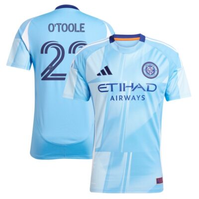 Kevin O'Toole New York City FC 2025 The Excelsior Kit Replica Player Jersey - Light Blue