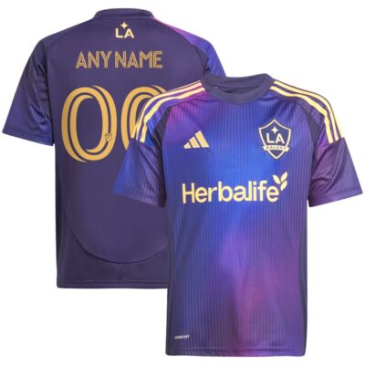 LA Galaxy Youth 2025 RIZON Replica Custom Jersey - Navy