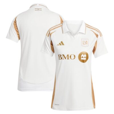 LAFC Women's 2025 Secondary Replica Jersey - White