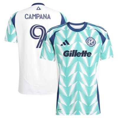 Leonardo Campana New England Revolution 2025 Eastern White Pine x Flag of New England Replica Player Jersey - White