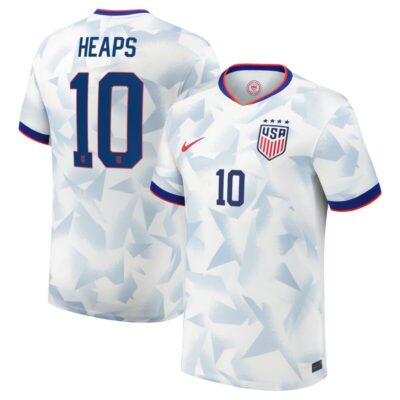 Lindsey Heaps USWNT 2025 Home Replica Player Jersey - White