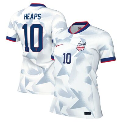 Lindsey Heaps USWNT Women's 2025 Home Replica Player Jersey - White